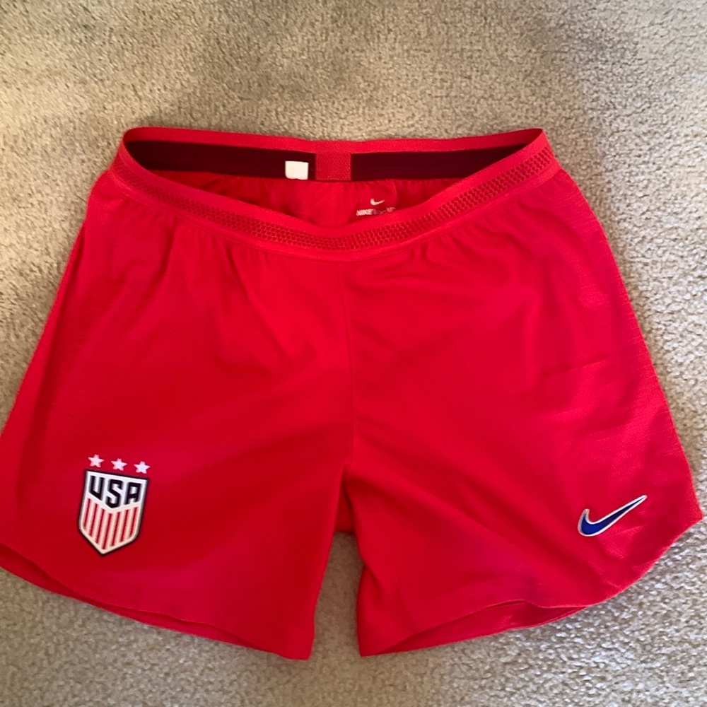 Nike USA womens soccer shorts. Authentic game shorts.
